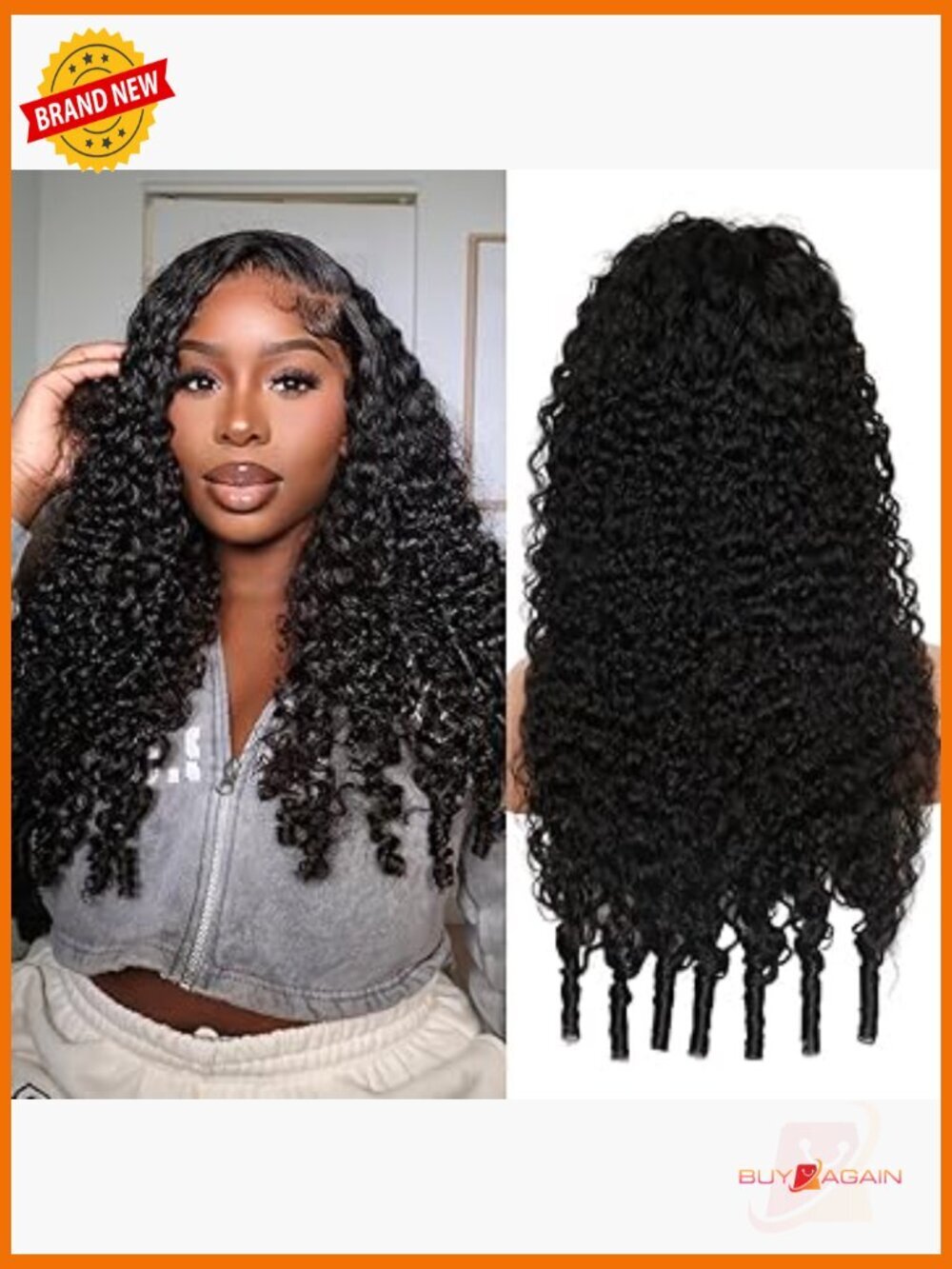 13x6 Lace Front Wig Burmese Curly 220 Density Pre Plucked Transparent Lace